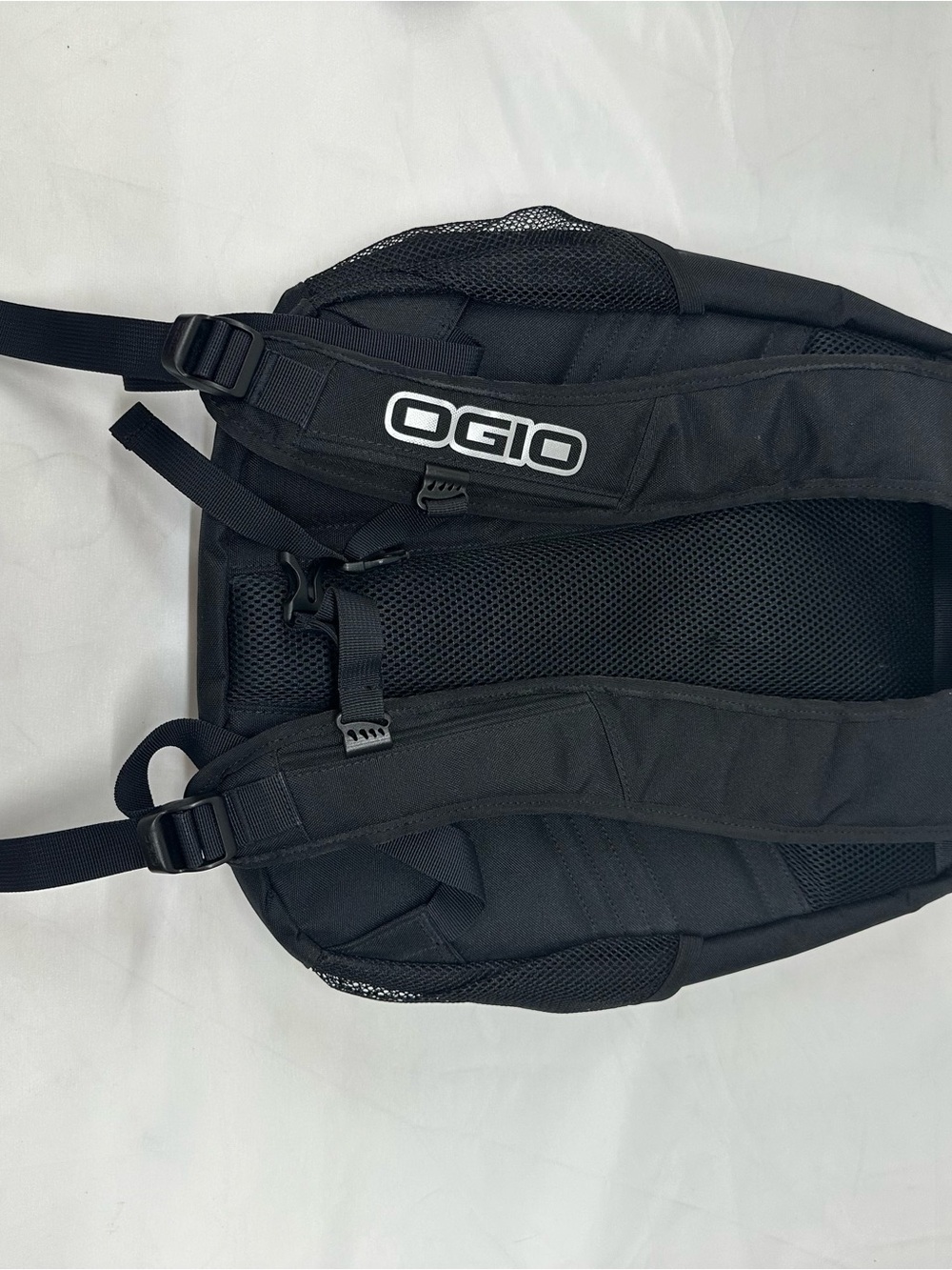 OGIO Black Backpack with Red Infor Patch - Picture 2 of 4